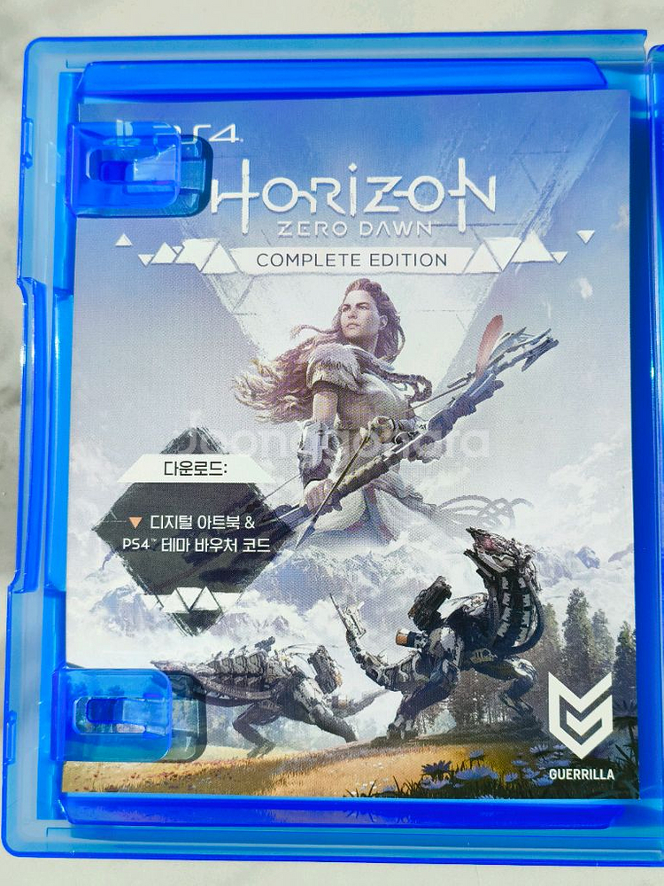 PS4 호라이즌 제로던 컴플리트 에디션 정발판--3