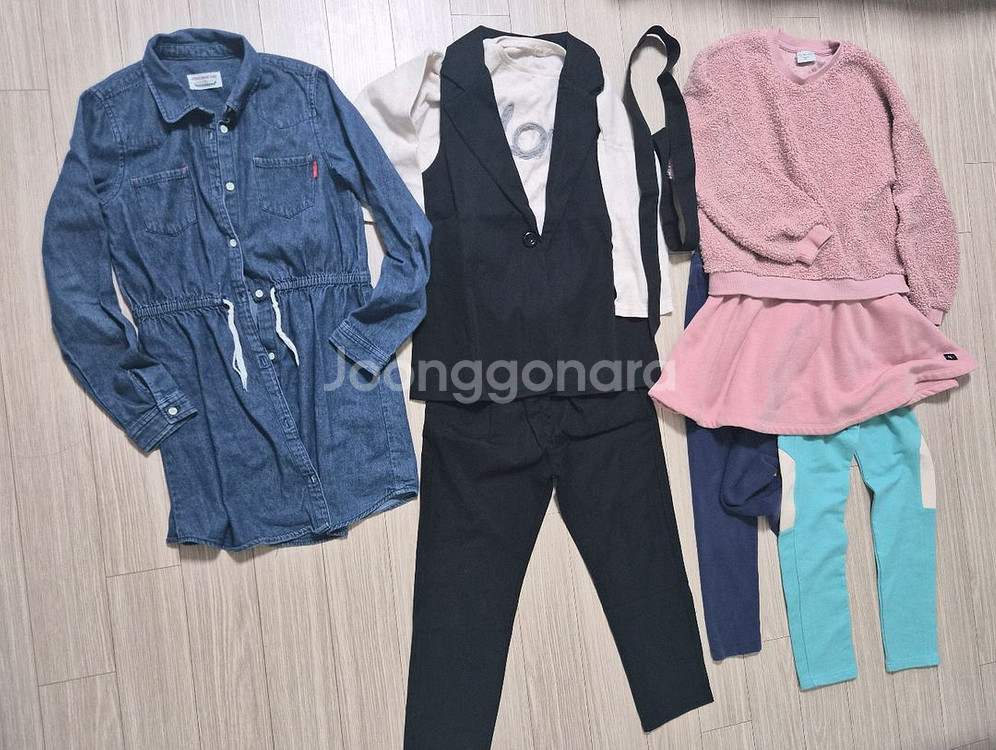 초등 여아 옷 140 150 일괄--0