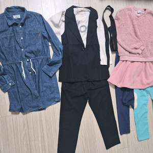 초등 여아 옷 140 150 일괄