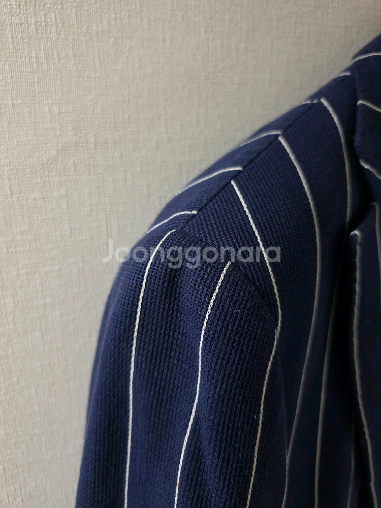 링자켓 브릴라 네이비 스트라이프 스포츠코트 자켓 블레이저--3