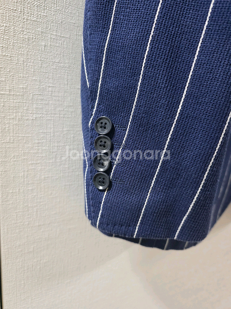 링자켓 브릴라 네이비 스트라이프 스포츠코트 자켓 블레이저--4