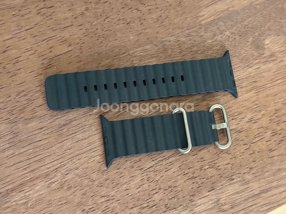 애플워치 울트라 오션밴드 미드나이트 색상 S급 단품--1