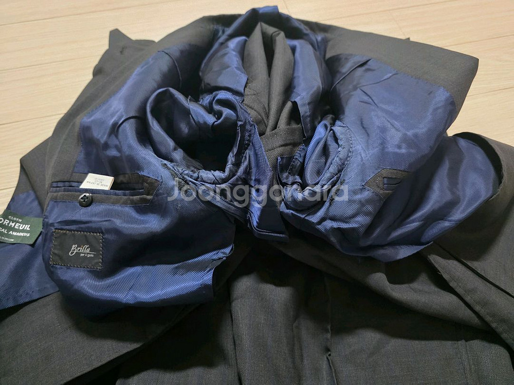 빔즈 브릴라 도멜 다크브라운 스트라이프 더블 수트 / (링자켓 톰포드 수트서플라이 맨온더분 라르디니)--8