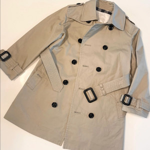 버버리 칠드런 키즈 트렌치 코트 4y