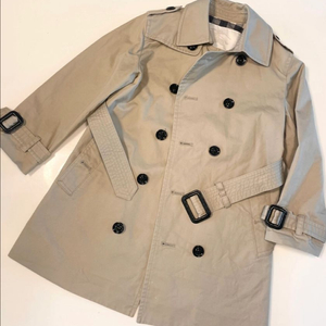 버버리 칠드런 키즈 트렌치 코트 4y