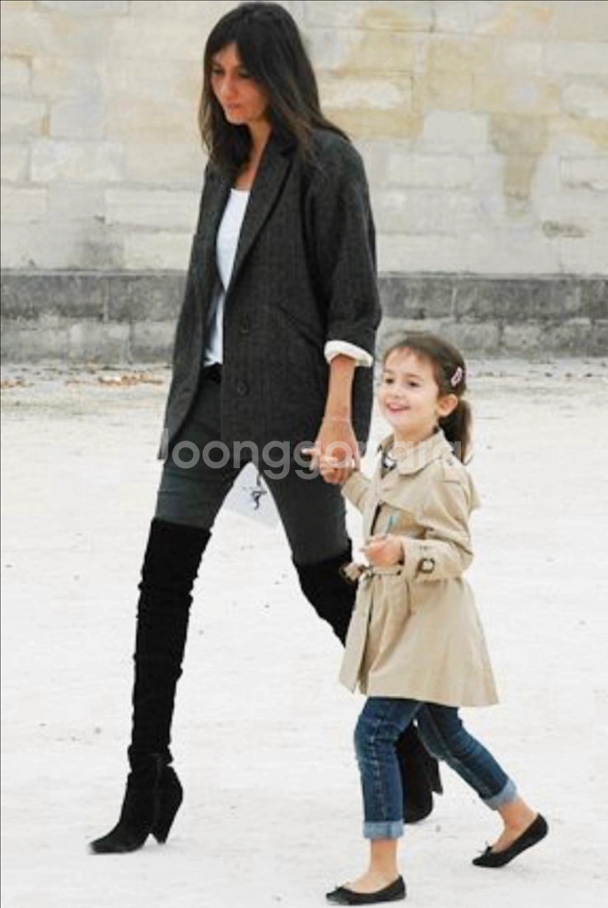 버버리 칠드런 키즈 트렌치 코트 4y--3