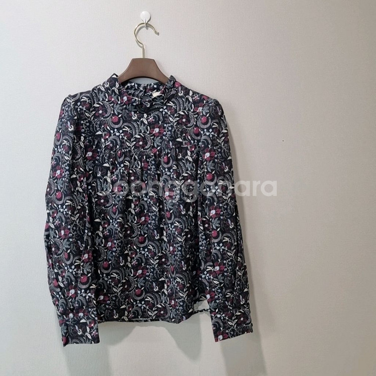 아떼 바네사브루노 플로럴 면 블라우스 38(55)--0