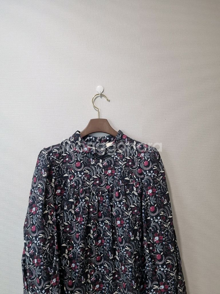 아떼 바네사브루노 플로럴 면 블라우스 38(55)--1