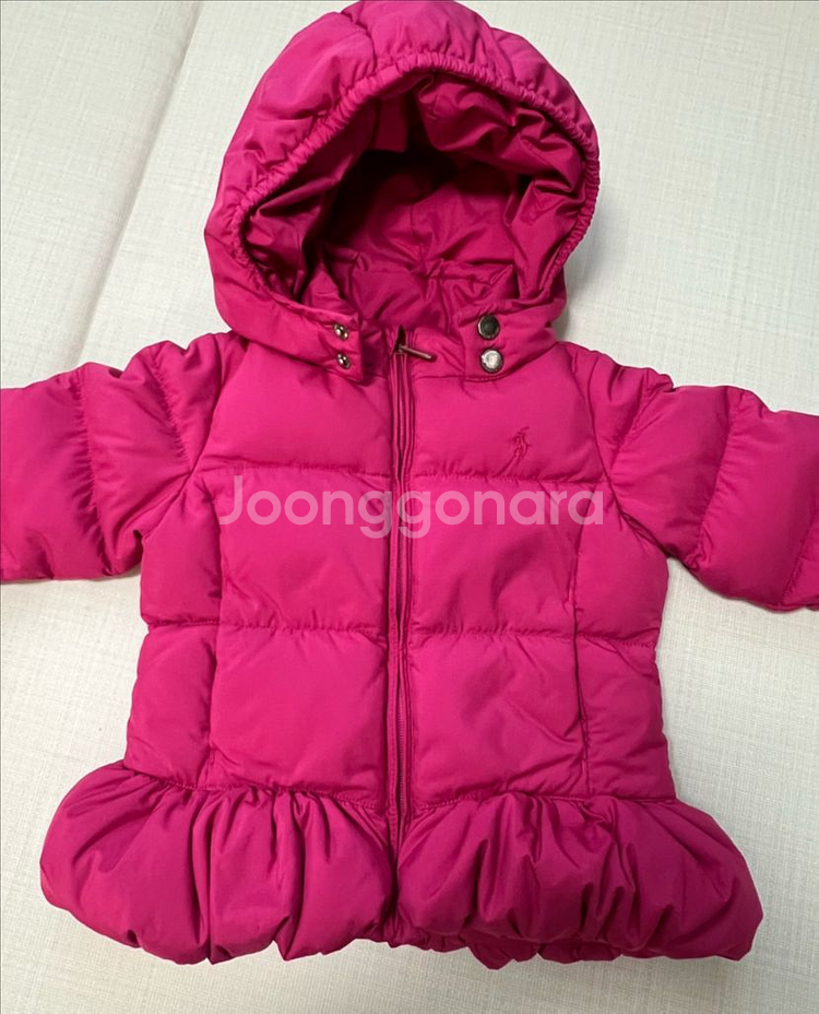 폴로 랄프로렌 여아 패딩 3T--1
