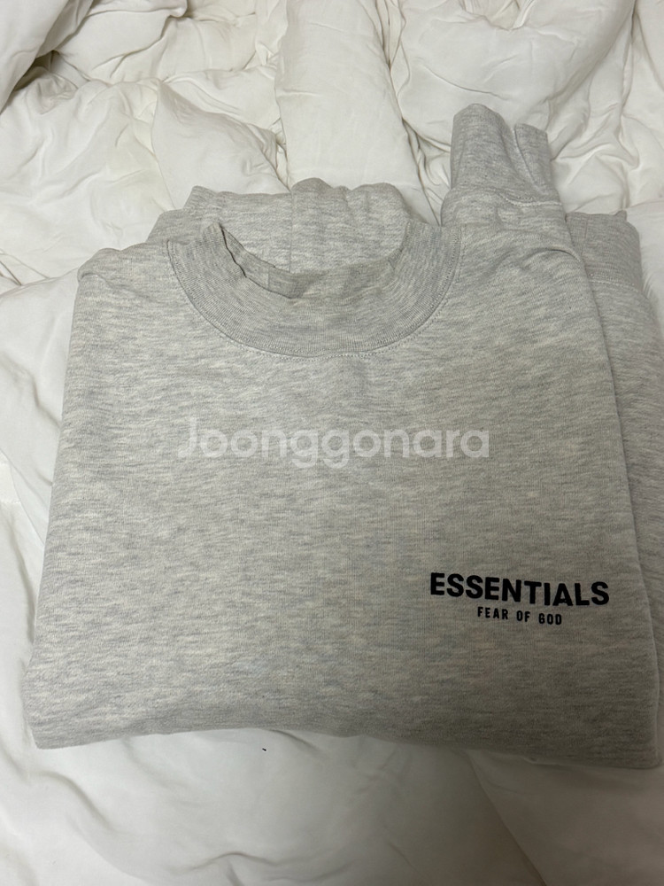 피오갓 에센셜 기모맨투맨 XL--0