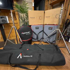 Aputure LS 600X PRO+반도어+프레넬+랜턴90+스탠드 x 2SET