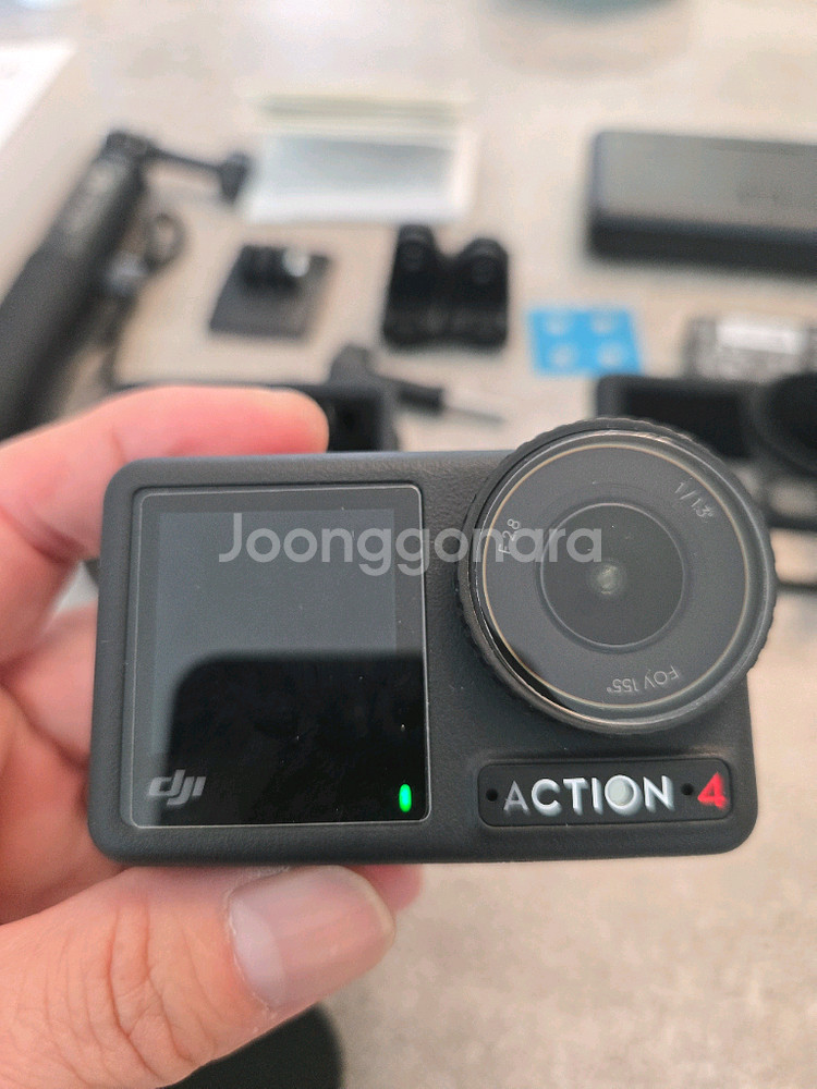 DJI 오즈모 액션4 어드벤처 콤보풀셋 ,케어 많이 남아있음--7