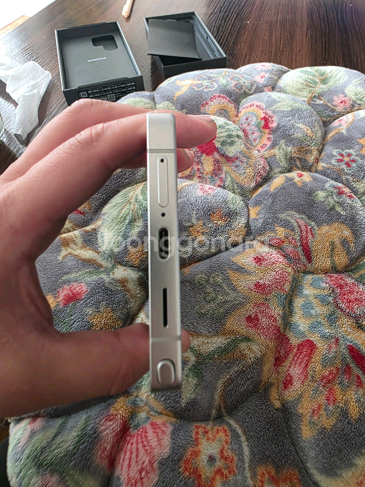 s25울트라 실버블루 자급제 512--2