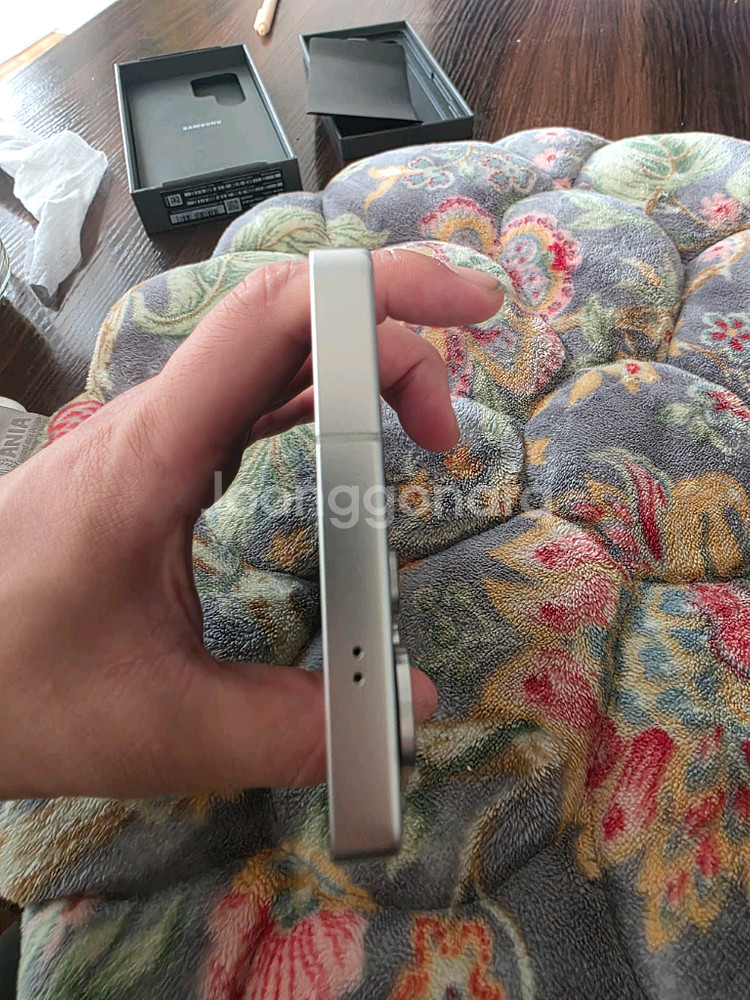 s25울트라 실버블루 자급제 512--1