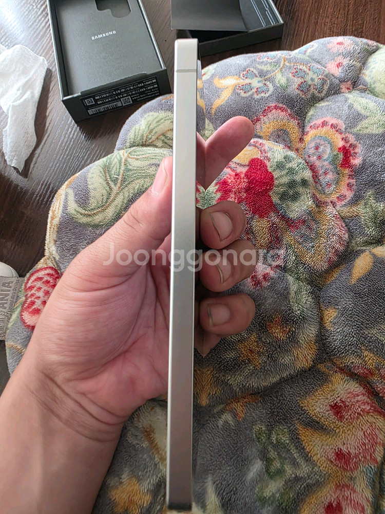 s25울트라 실버블루 자급제 512--3