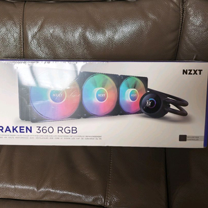 NZXT KRAKEN 360 RGB 블랙 국내정발