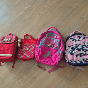 여아 백팩 4개 세트