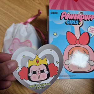 팝마트 크라이베이비 파워퍼프걸 키링 시크릿