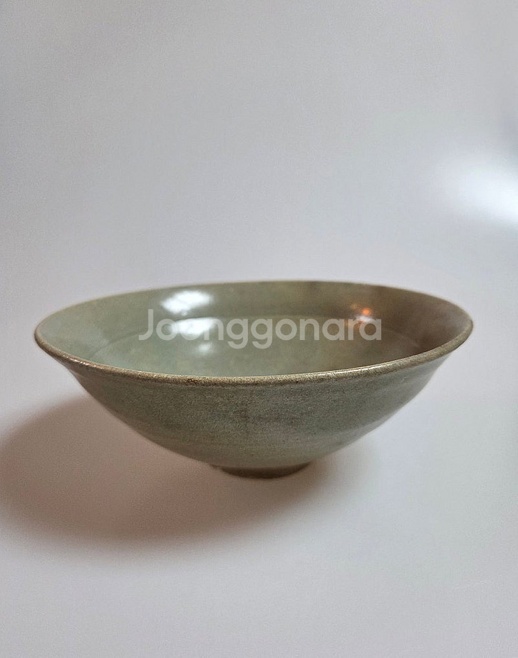 고미술품 고려시대 12세기 고려청자 다완--0