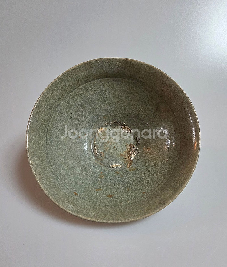 고미술품 고려시대 12세기 고려청자 다완--1