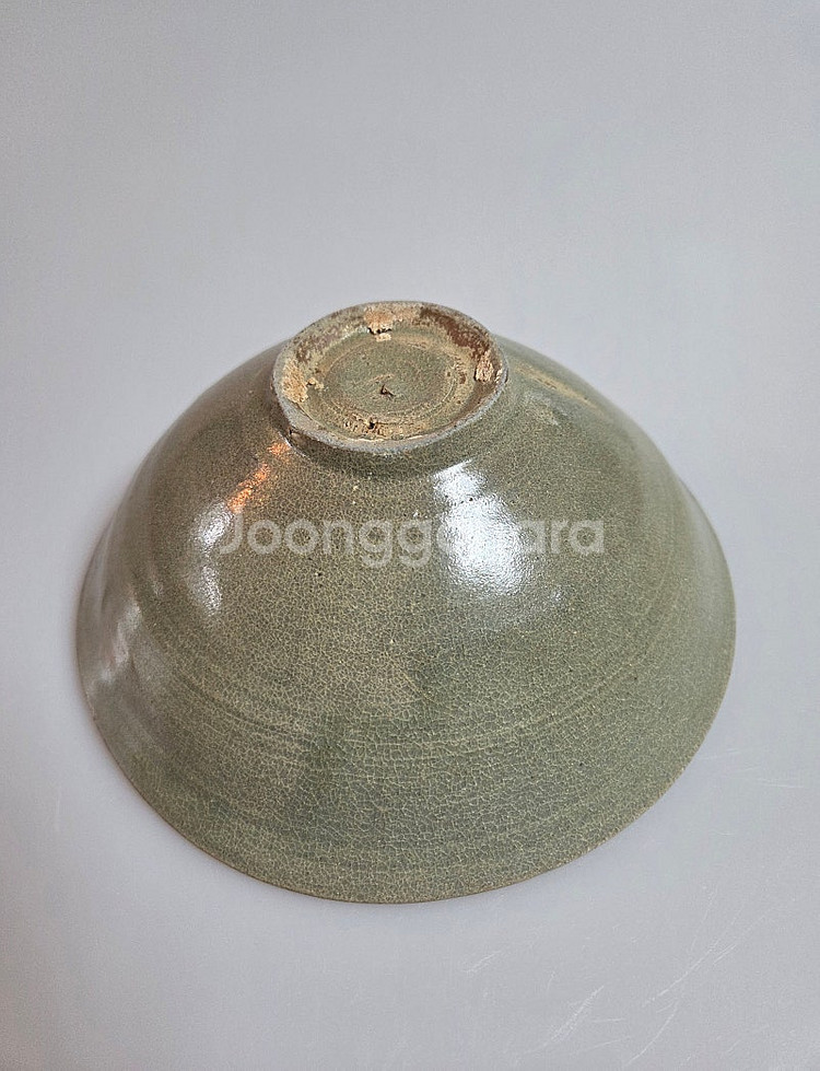 고미술품 고려시대 12세기 고려청자 다완--2