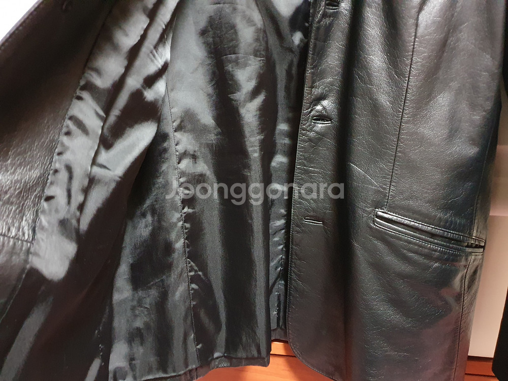 로베르토 리나 소가죽 블레이저 자켓 (UK 40 -100 사이즈)--6