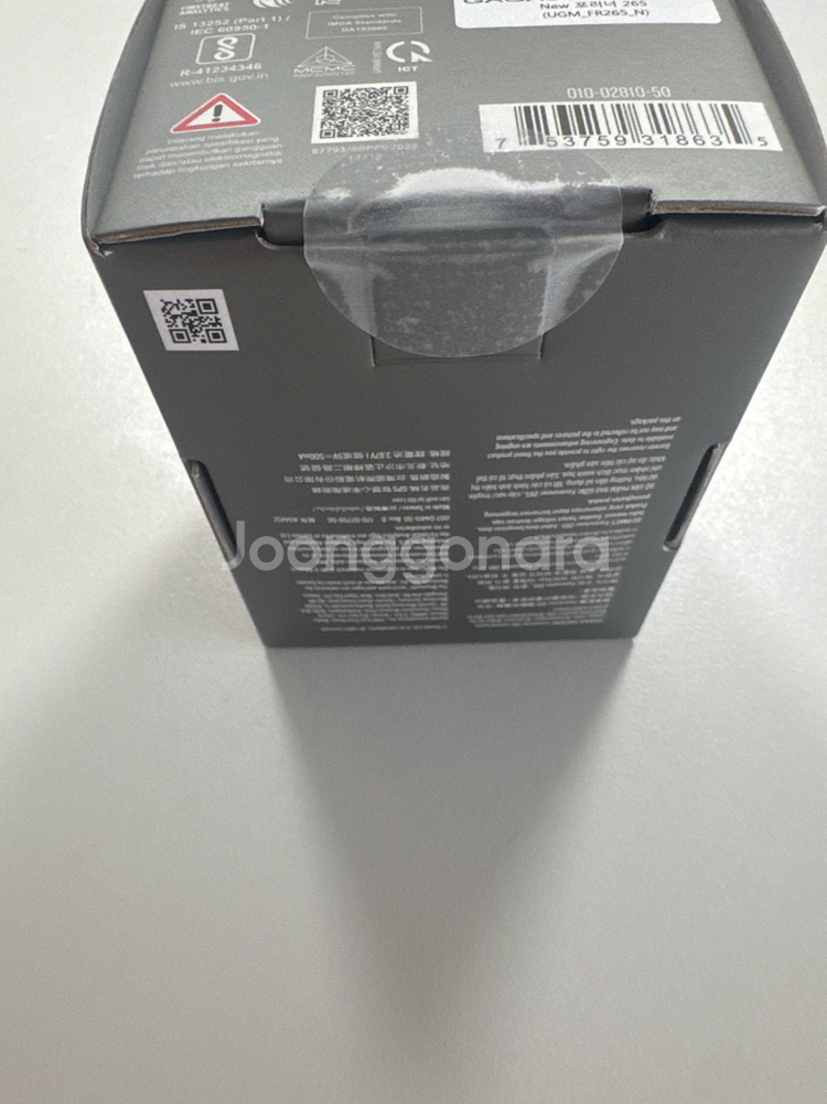 가민 포 러너 265 블랙 미개봉 새상품--1