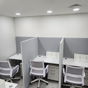 [신품]사무용가구 강남전시장 화이트 사무용책상