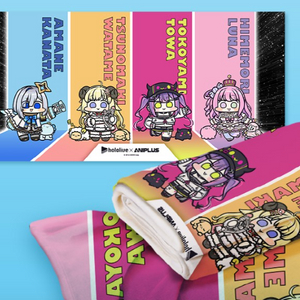 (급처) 홀로라이브 4기생 x 애니플러스 콜라보 망토담요 미개봉