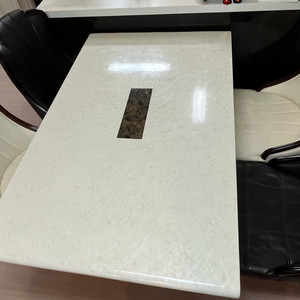 [광주]대리석 식탁 & 의자 세트