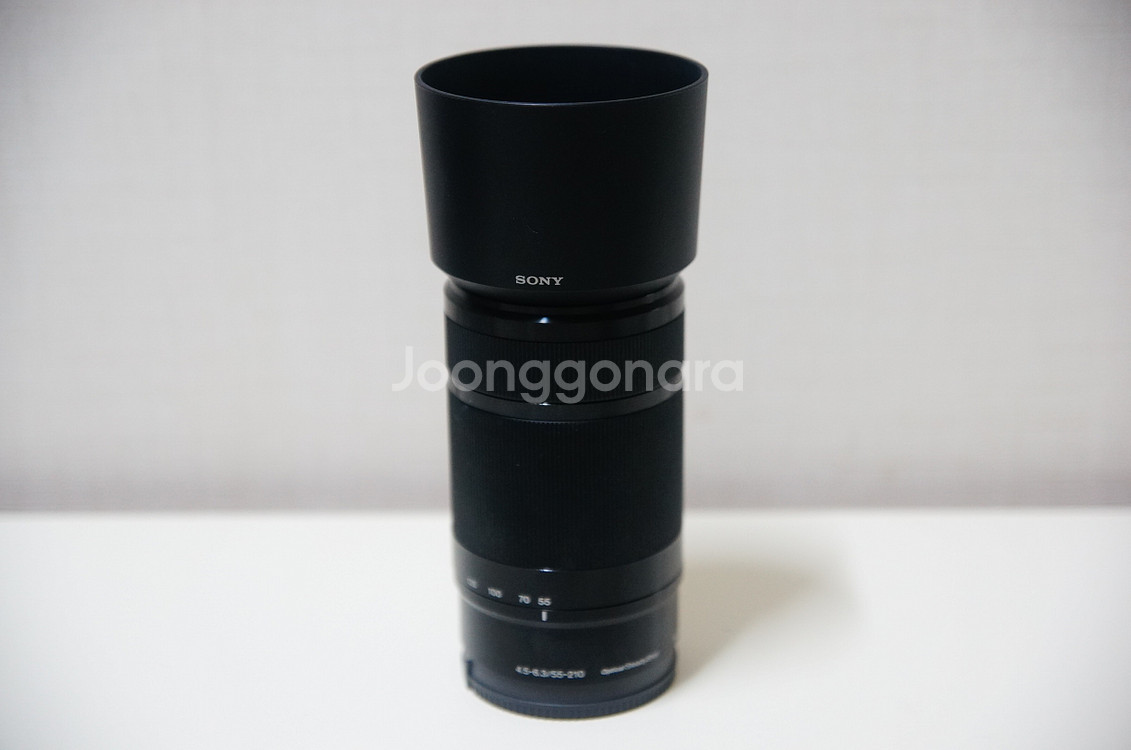 [소니] 망원렌즈 SEL 55-210mm 블랙팝니다.(--2