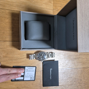 해밀턴 오토매틱 38 m시계