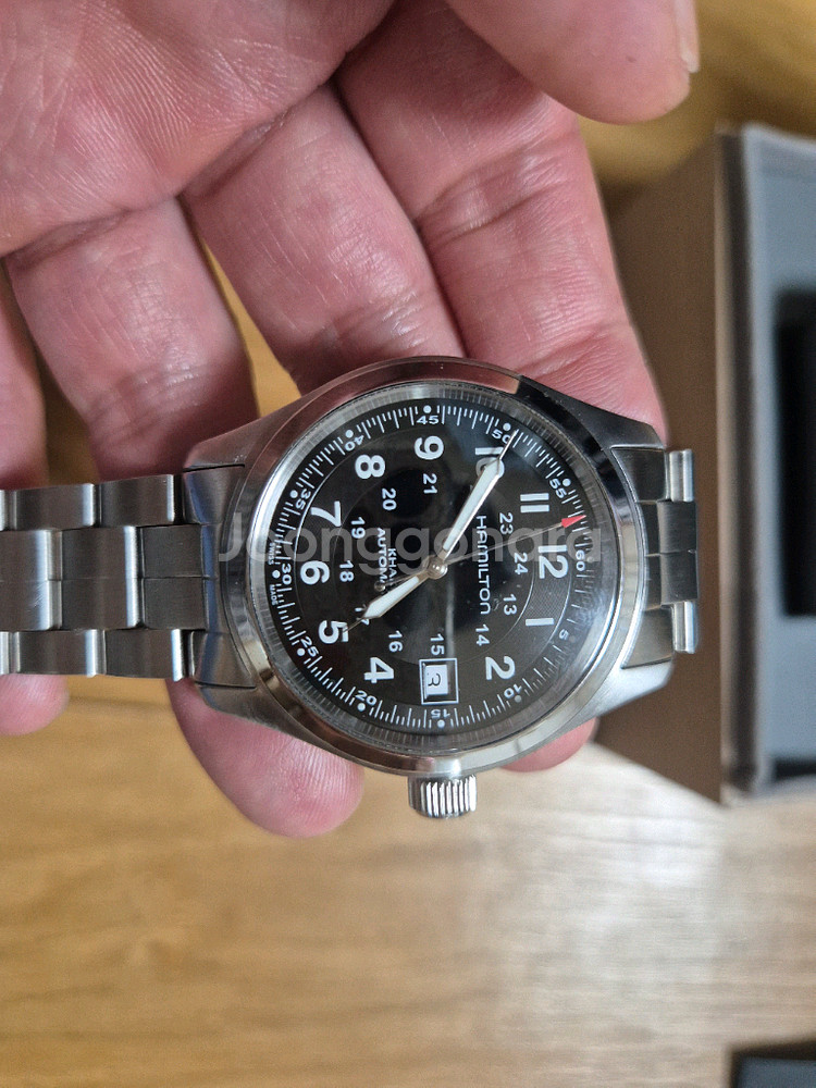 해밀턴 오토매틱 38 m시계--3