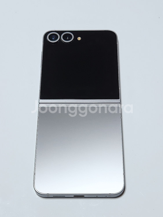 갤럭시Z플립6 256G 무잔상 실버 57276--2