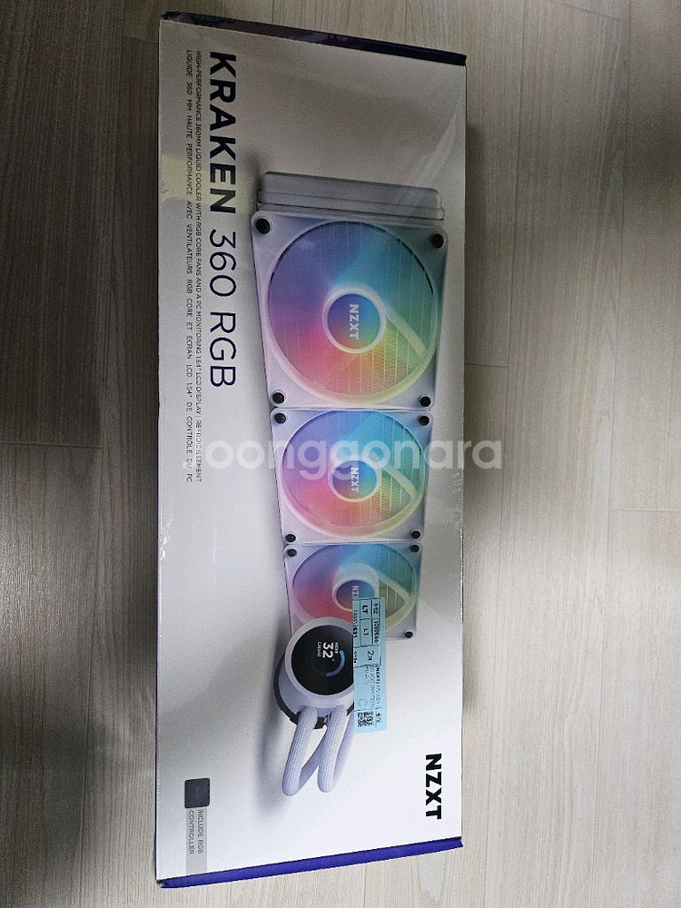 (미개봉) NZXT KRAKEN 360 RGB--0