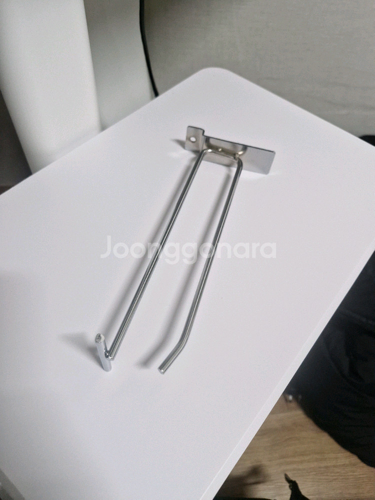 스페이스월 이중후크 20cm 망용 이중후크 20cm 매장 진열 후크--0