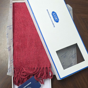 몽골 고비 캐시미어 100% 머플러 새상품