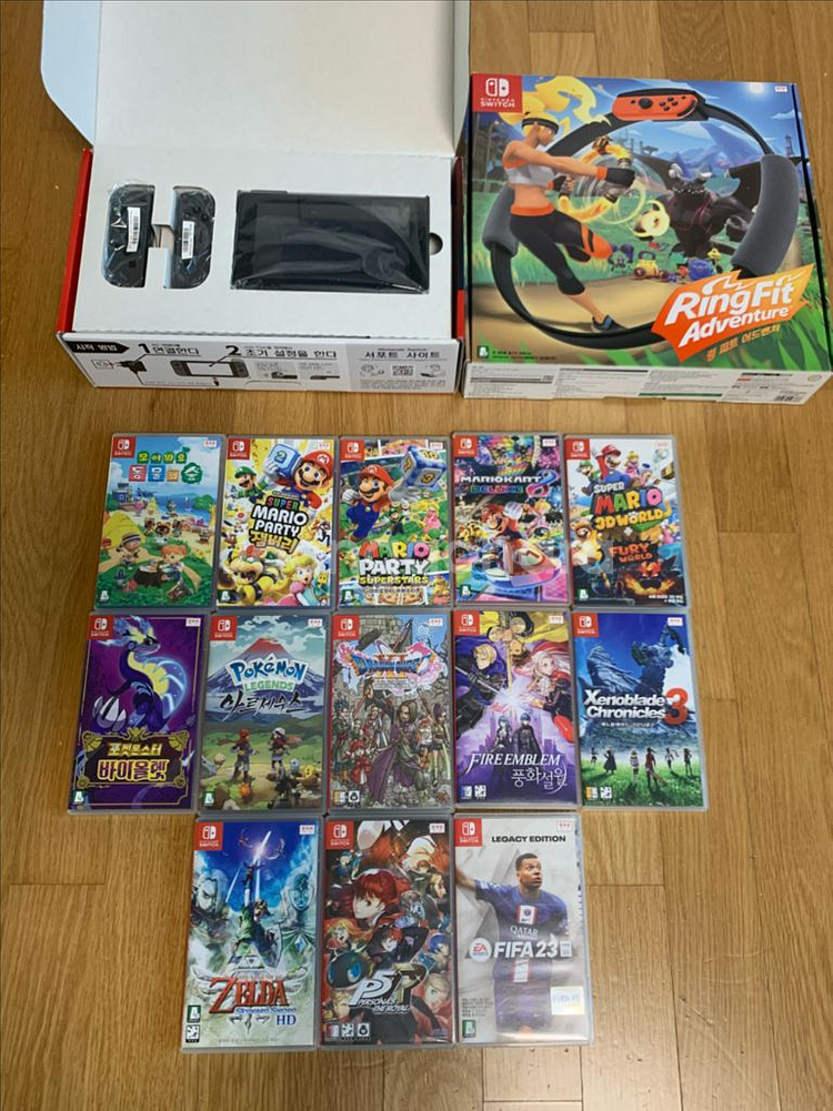 닌텐도 스위치 및 마리오, 포켓몬스터 다수 게임칩 정리합니다.--0