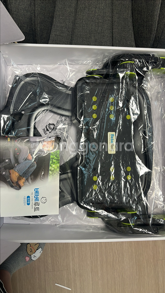 [광주] 싸이벡스 주니어 카시트 회색--1