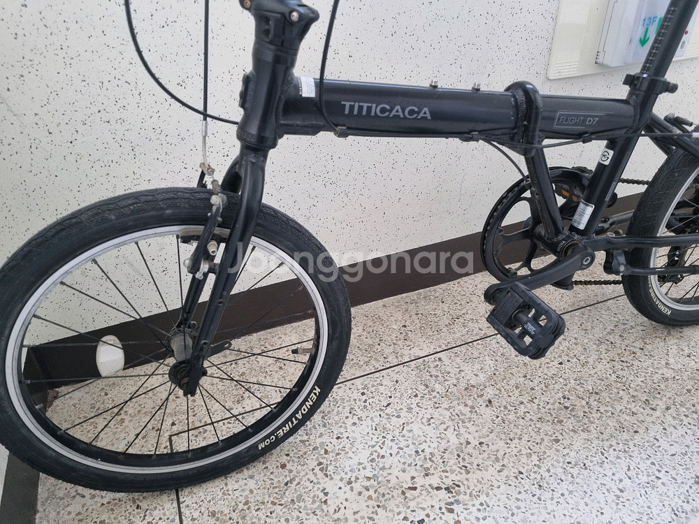 티티카카 FLIGHT D7 접이식 자전거 팝니다 ^^--2