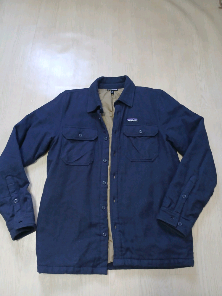 파타고니아 인슐레이티드 피오르드 플란넬 셔츠자켓--1