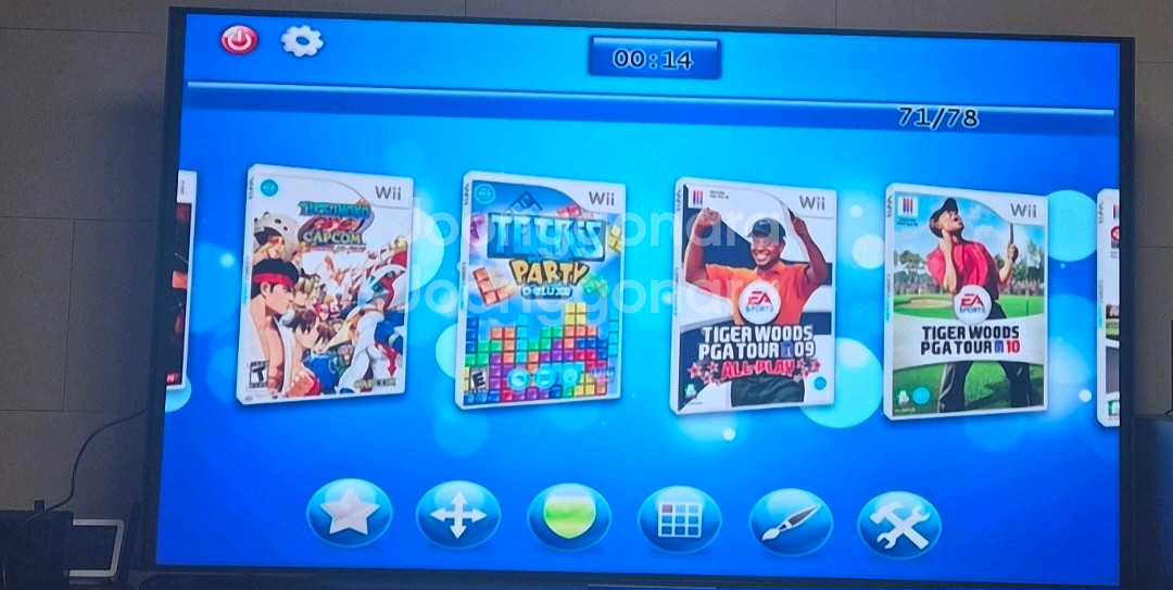 닌텐도 Wii 2인 하드 보드 마리오카트 hdmi 젠더--5