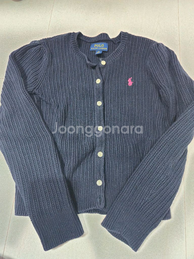 폴로 랄프로렌 여아 가디건6t--1