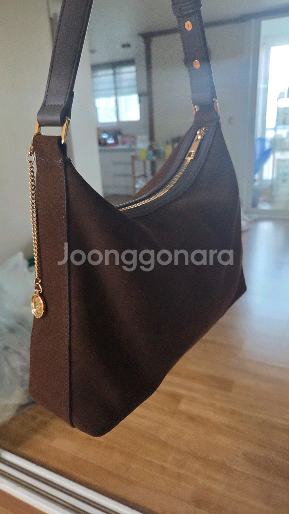 룩캐스트 수잔 스웨이드 호보백--6