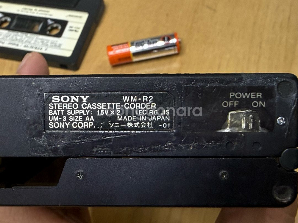 소니 WM-R2 워크맨 카세트 정크퓸 수리용--8