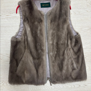 새상품 euro 밍크조끼 66