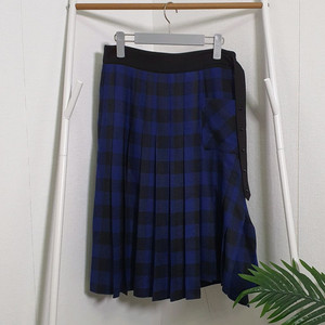 JDC 럭키슈에뜨 플리츠 울스커트