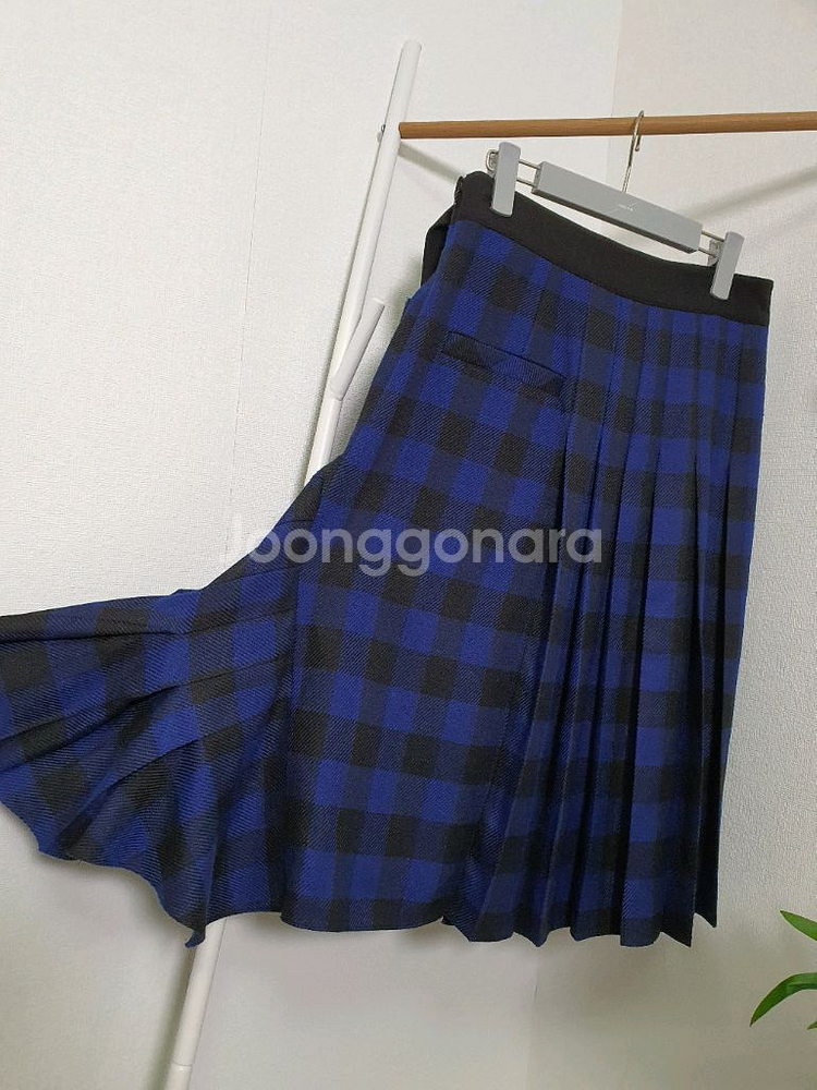 JDC 럭키슈에뜨 플리츠 울스커트--5