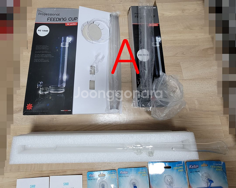 [어항 용품 - 5] 피딩 관련 용품 일괄 판매합니다. (피딩실린더,피딩스테이션,피딩홀더,피딩트레이,피딩컵)--1