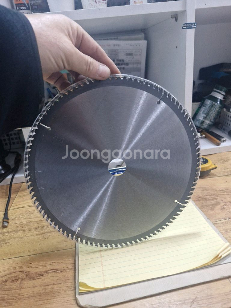 10인치각도카타기날 250mm 원형톱날 목재알미늄용 미사용제품--3